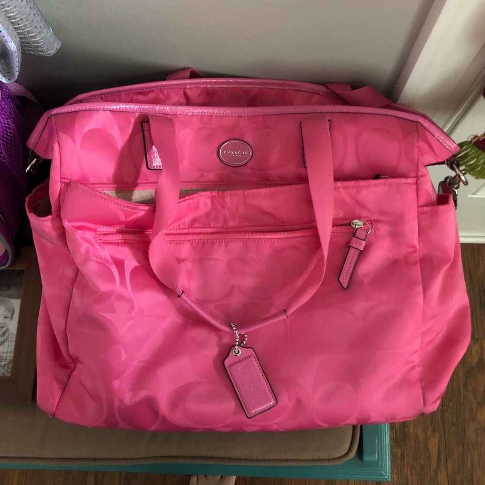 Coach diaper bag